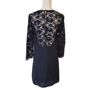 NWT Modcloth Black Lavished in Lace Shift Dress Size XS